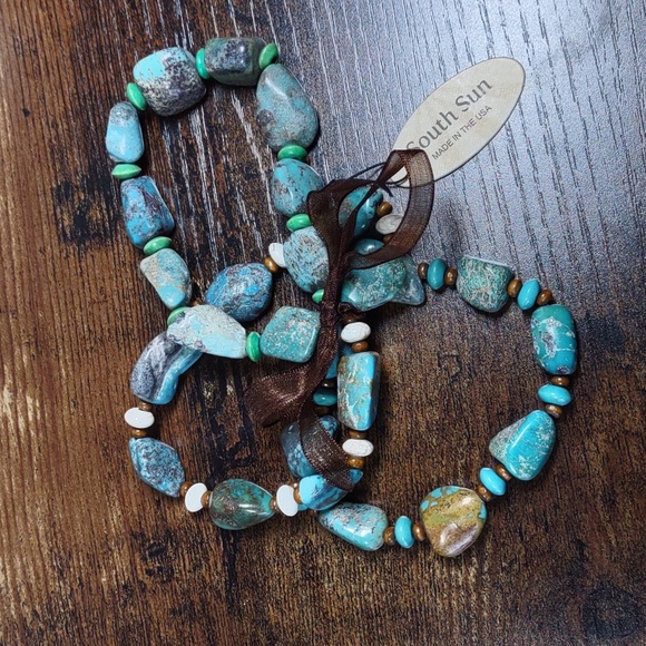 South Sun Nugget Stretch Bracelets 3pc.Set - Picture 3 of 3